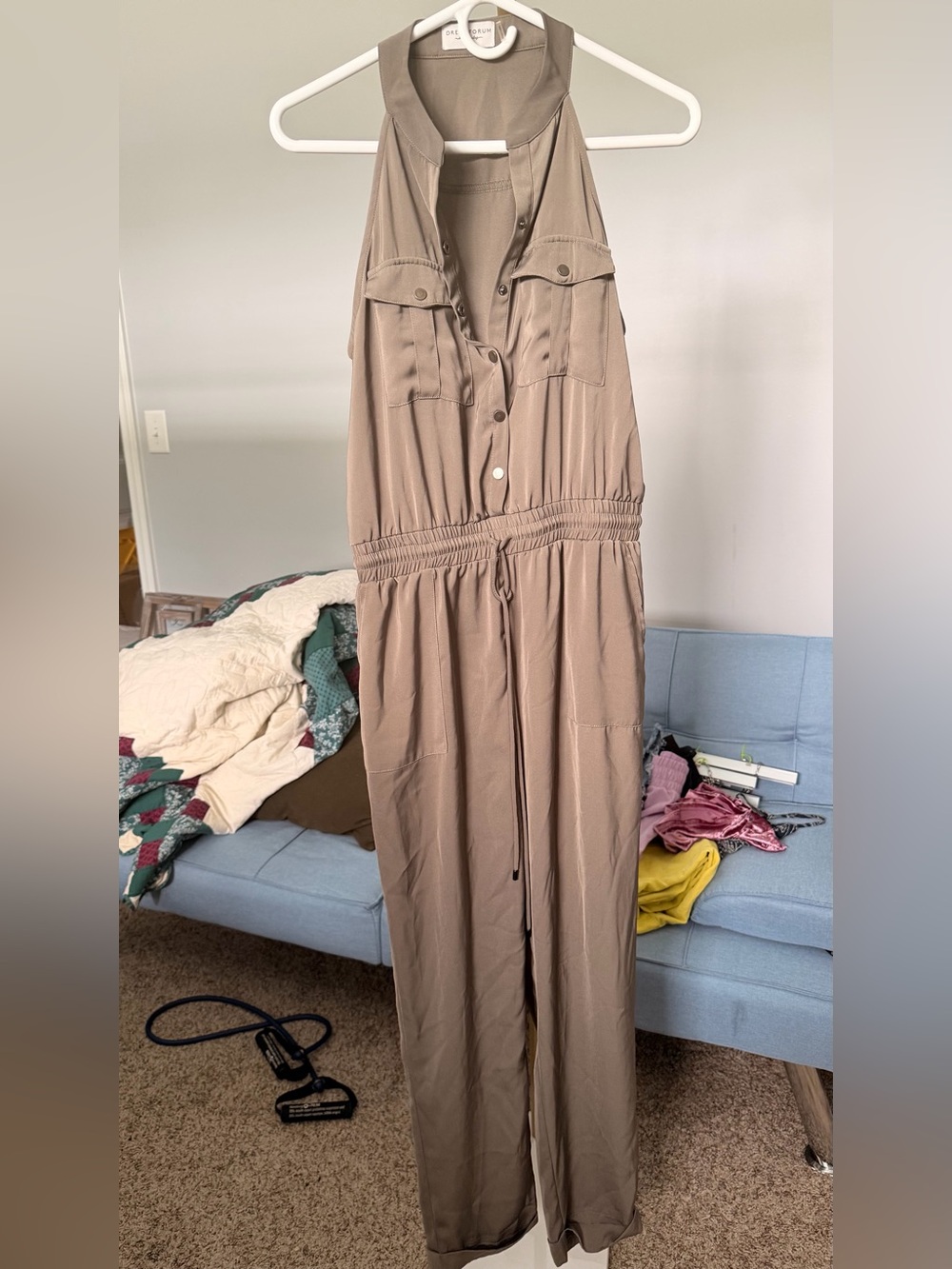 Women’s sz S Dress Forum Utility Jumpsuit